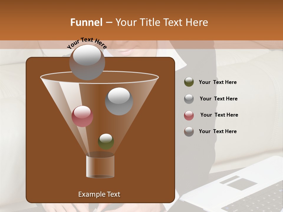 Laptop Appointment Relaxed PowerPoint Template