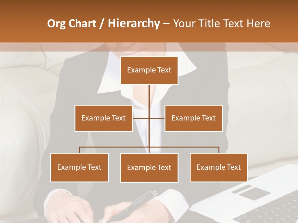 Laptop Appointment Relaxed PowerPoint Template