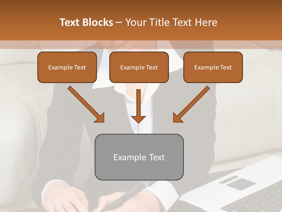 Laptop Appointment Relaxed PowerPoint Template