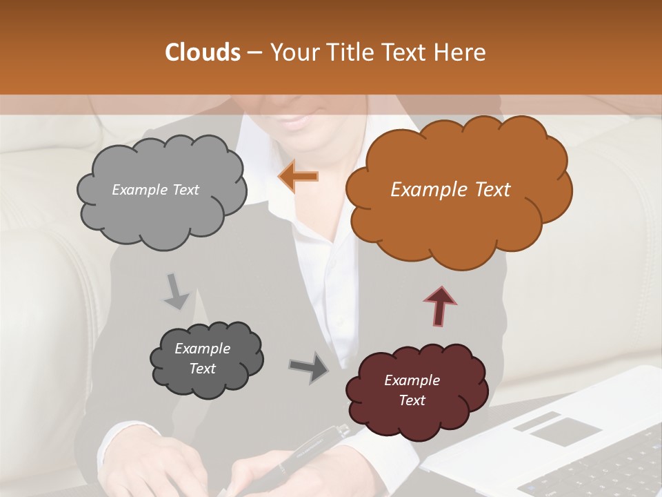 Laptop Appointment Relaxed PowerPoint Template