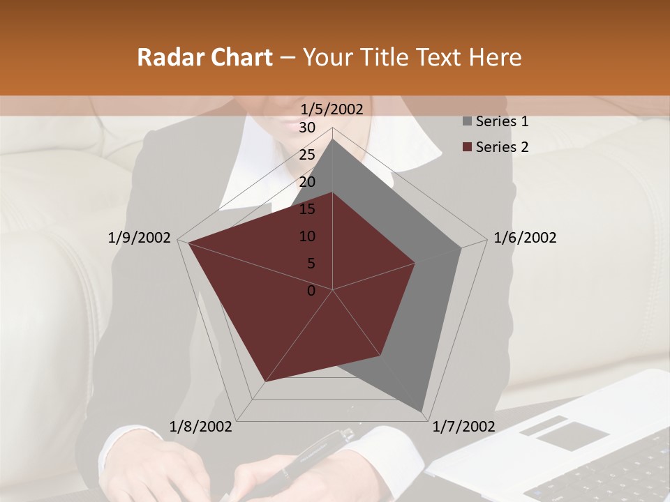 Laptop Appointment Relaxed PowerPoint Template