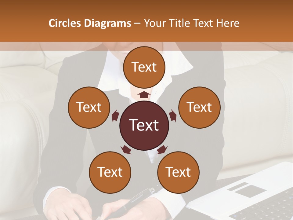 Laptop Appointment Relaxed PowerPoint Template