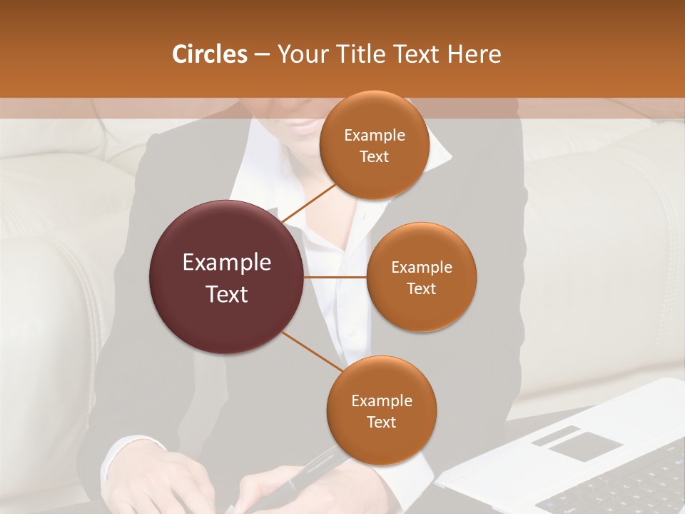 Laptop Appointment Relaxed PowerPoint Template