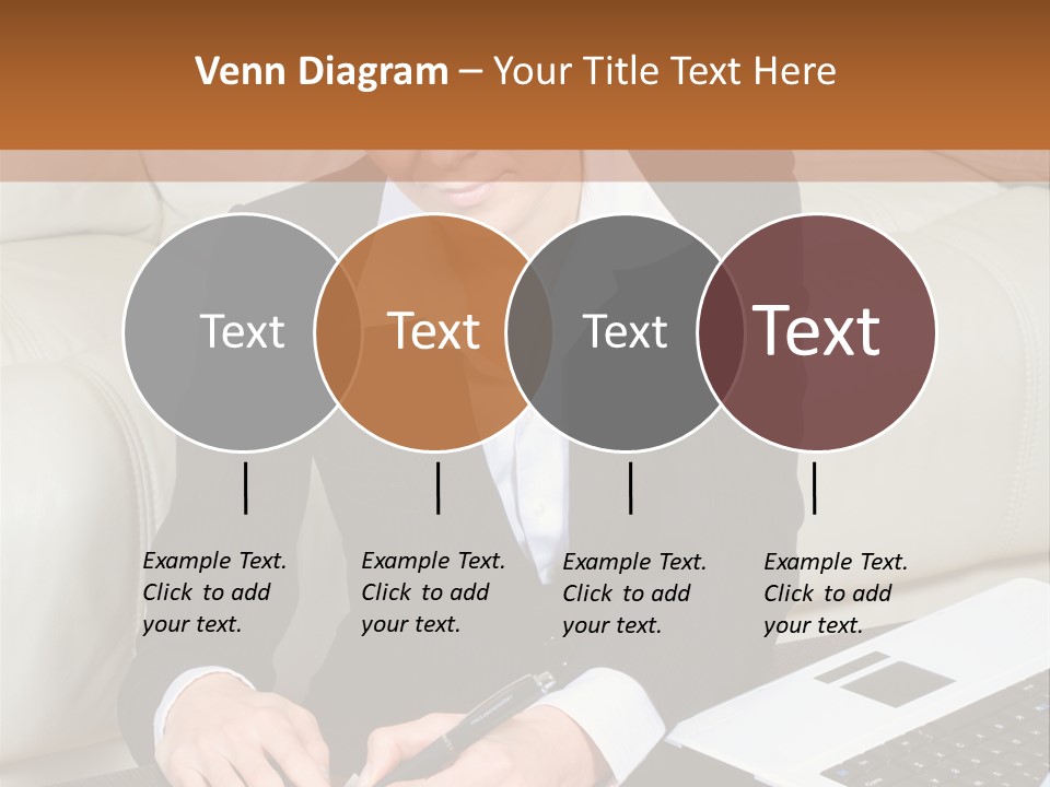 Laptop Appointment Relaxed PowerPoint Template