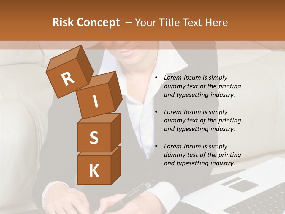 Laptop Appointment Relaxed PowerPoint Template