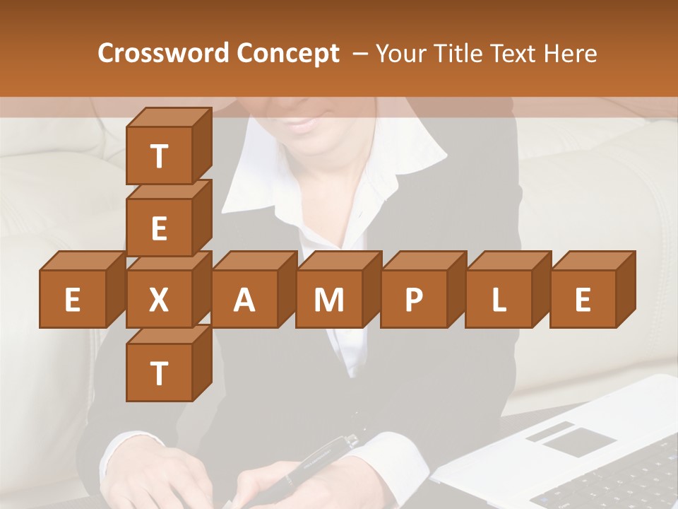 Laptop Appointment Relaxed PowerPoint Template