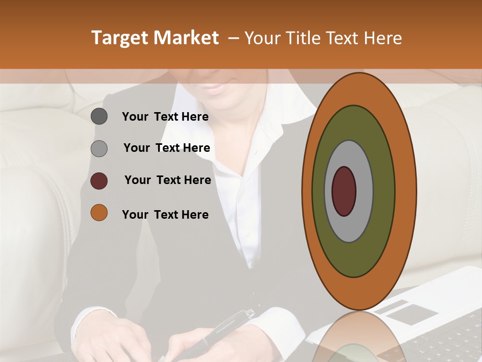 Laptop Appointment Relaxed PowerPoint Template