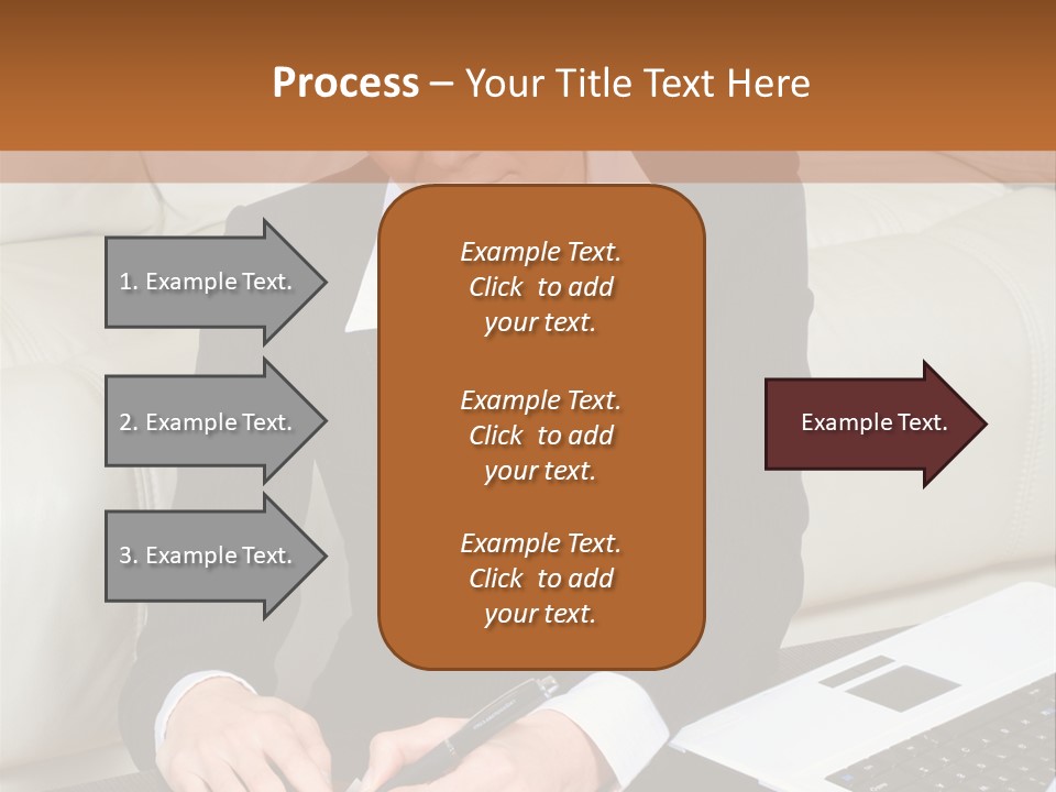 Laptop Appointment Relaxed PowerPoint Template