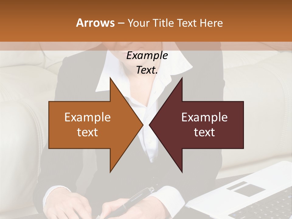 Laptop Appointment Relaxed PowerPoint Template