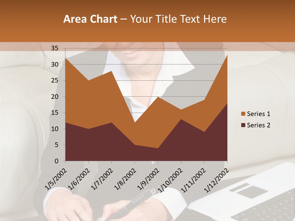 Laptop Appointment Relaxed PowerPoint Template