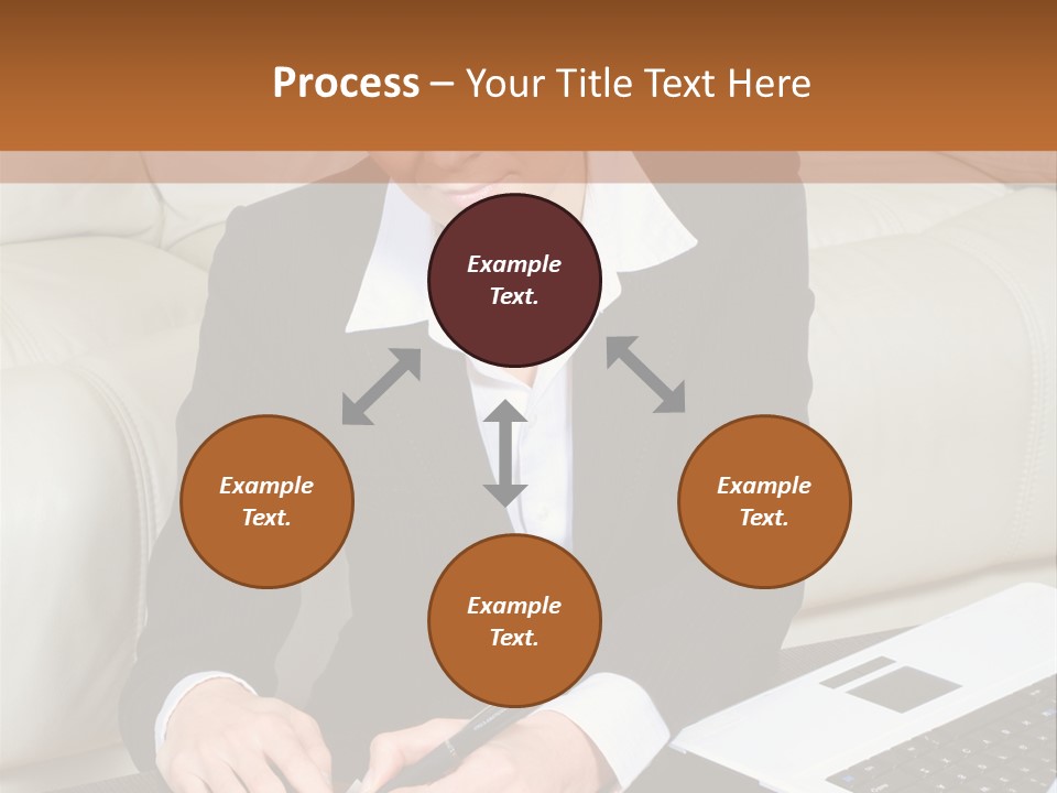 Laptop Appointment Relaxed PowerPoint Template