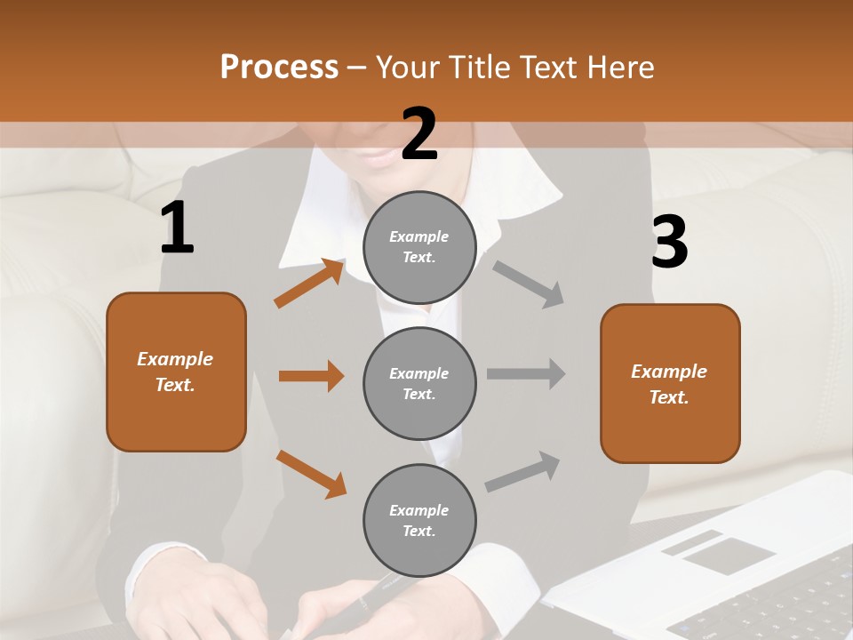Laptop Appointment Relaxed PowerPoint Template