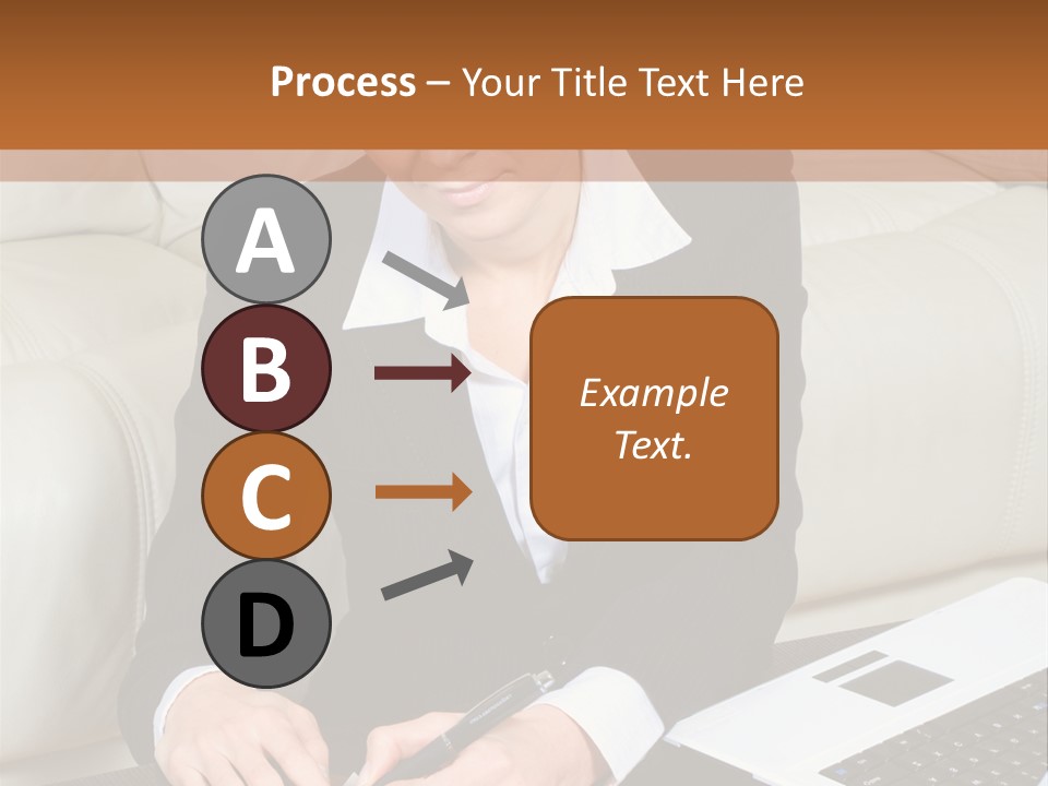 Laptop Appointment Relaxed PowerPoint Template