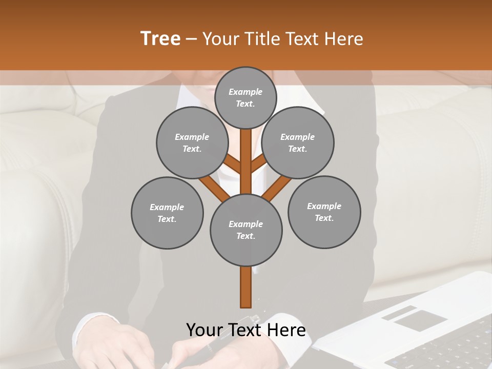 Laptop Appointment Relaxed PowerPoint Template