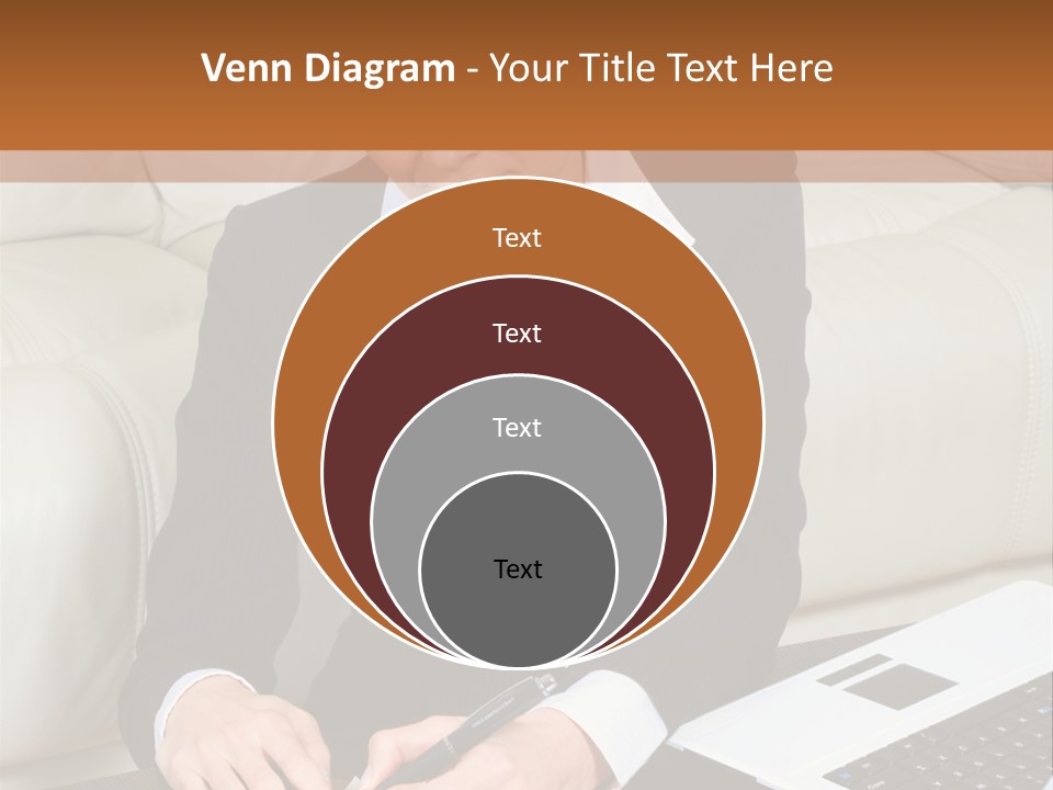 Laptop Appointment Relaxed PowerPoint Template