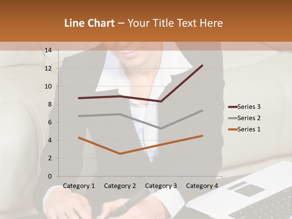 Laptop Appointment Relaxed PowerPoint Template