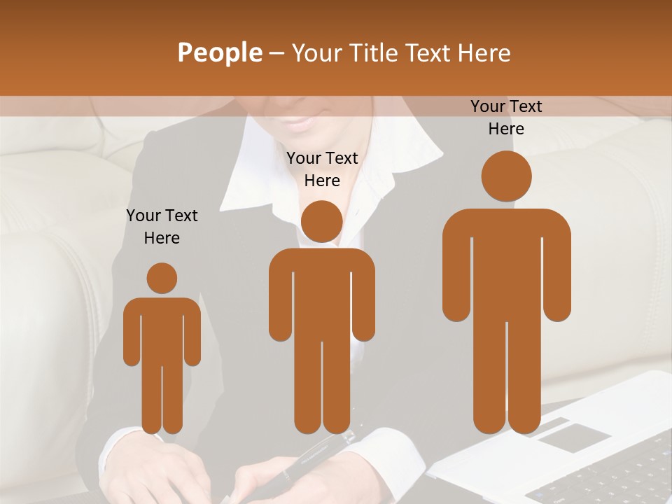 Laptop Appointment Relaxed PowerPoint Template