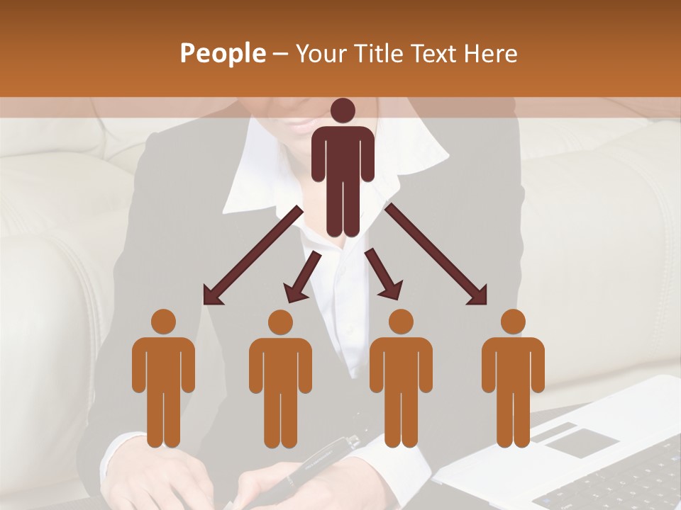 Laptop Appointment Relaxed PowerPoint Template