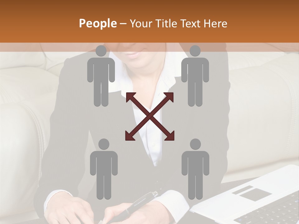 Laptop Appointment Relaxed PowerPoint Template