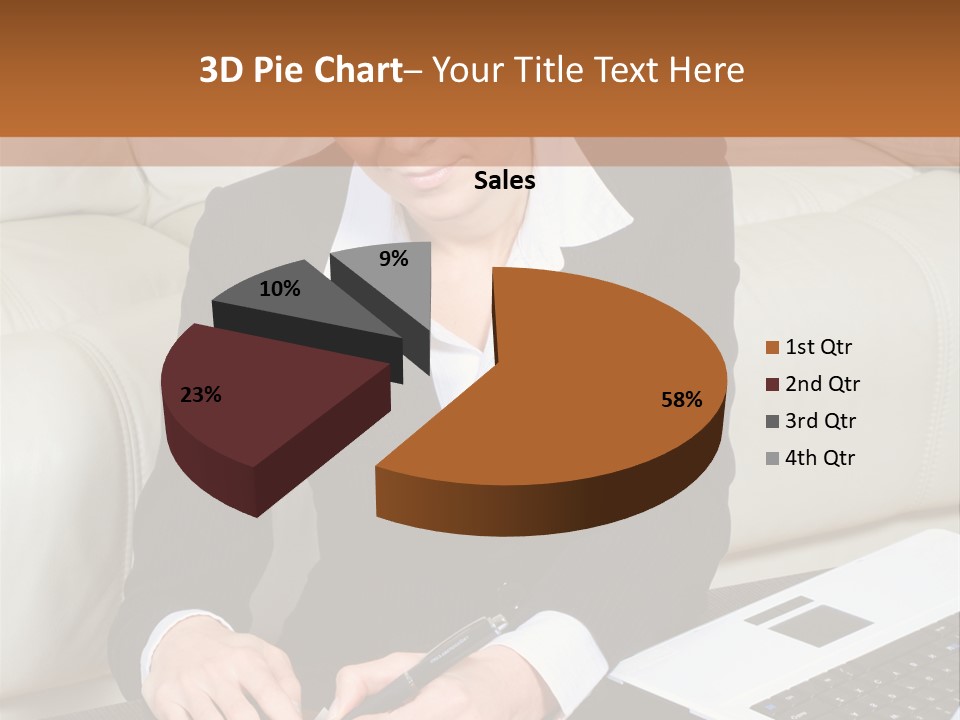 Laptop Appointment Relaxed PowerPoint Template