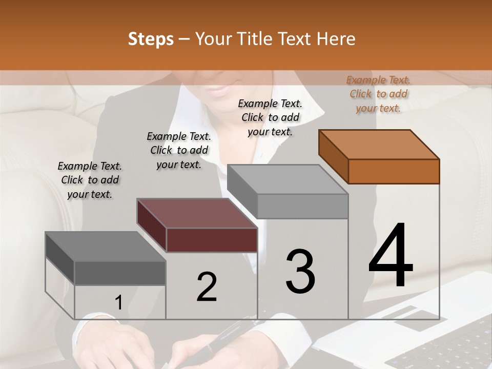 Laptop Appointment Relaxed PowerPoint Template
