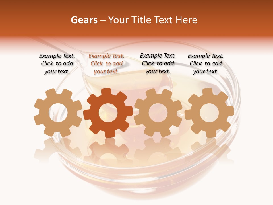 Hairstylist Caucasian Hairdryer PowerPoint Template