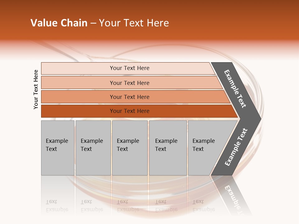 Hairstylist Caucasian Hairdryer PowerPoint Template