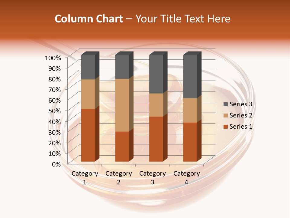 Hairstylist Caucasian Hairdryer PowerPoint Template