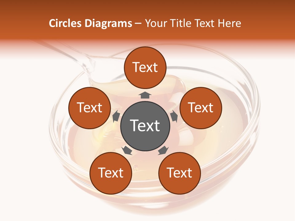 Hairstylist Caucasian Hairdryer PowerPoint Template