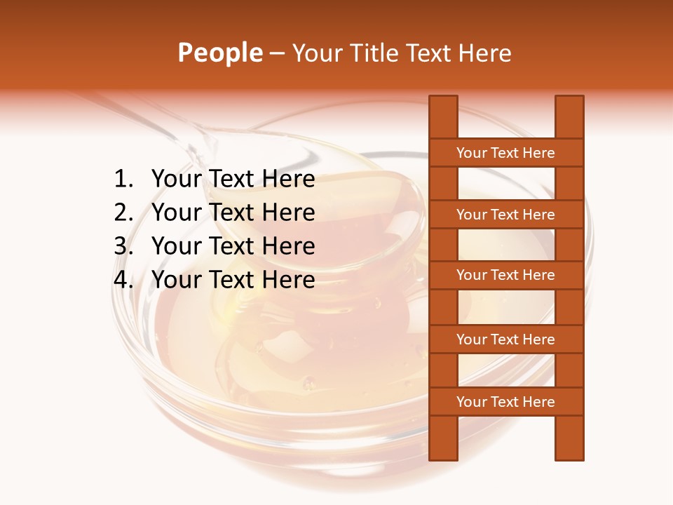 Hairstylist Caucasian Hairdryer PowerPoint Template
