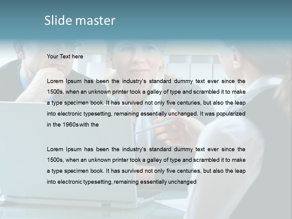 Businessman Selling Preparation PowerPoint Template