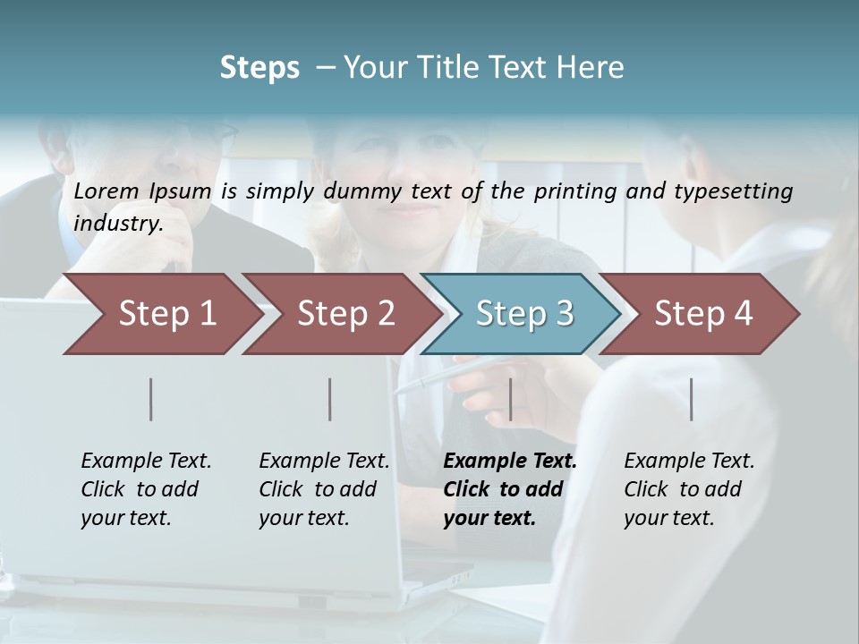 Businessman Selling Preparation PowerPoint Template
