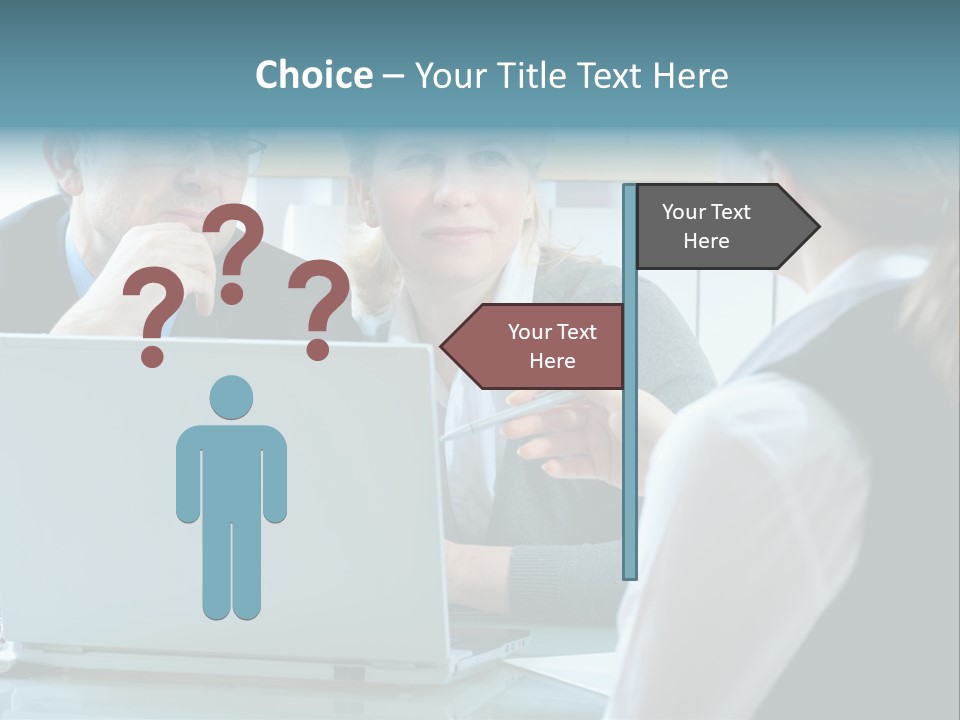 Businessman Selling Preparation PowerPoint Template