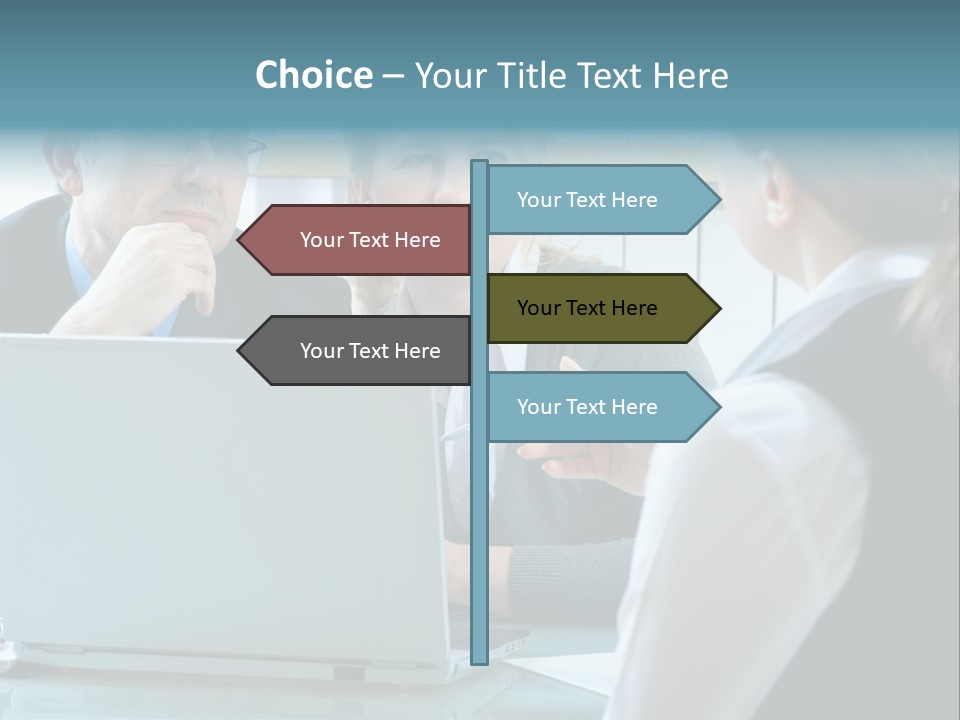 Businessman Selling Preparation PowerPoint Template