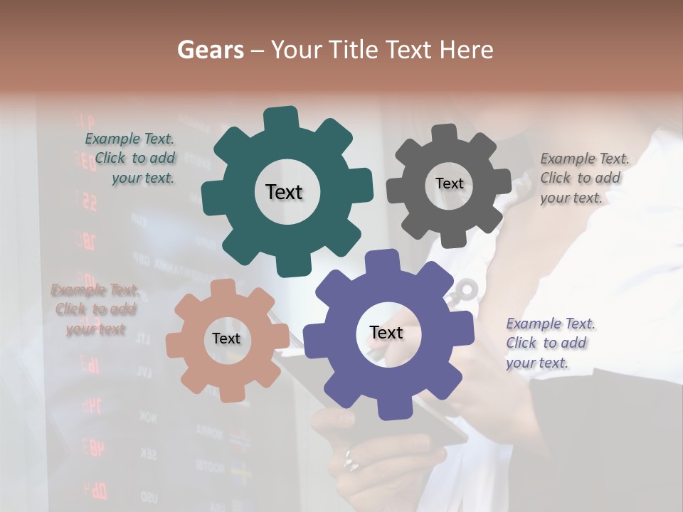 Exchange Future Human PowerPoint Template