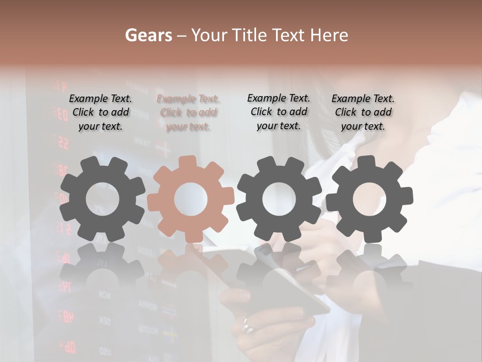 Exchange Future Human PowerPoint Template