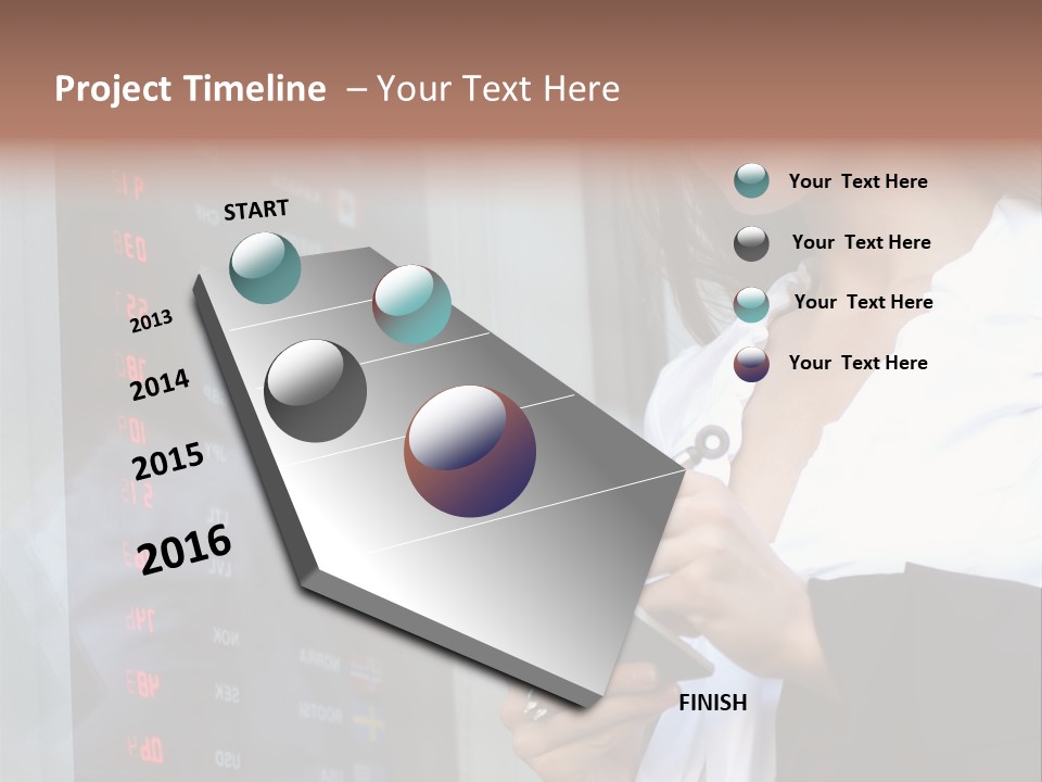 Exchange Future Human PowerPoint Template