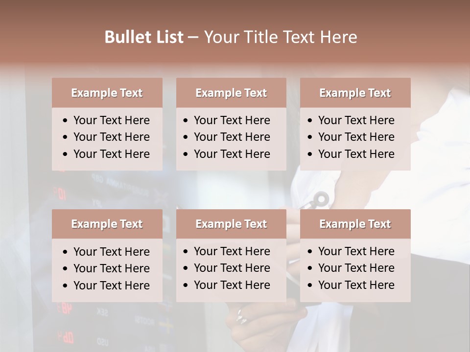 Exchange Future Human PowerPoint Template