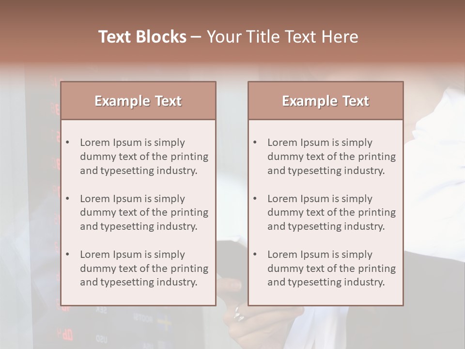 Exchange Future Human PowerPoint Template