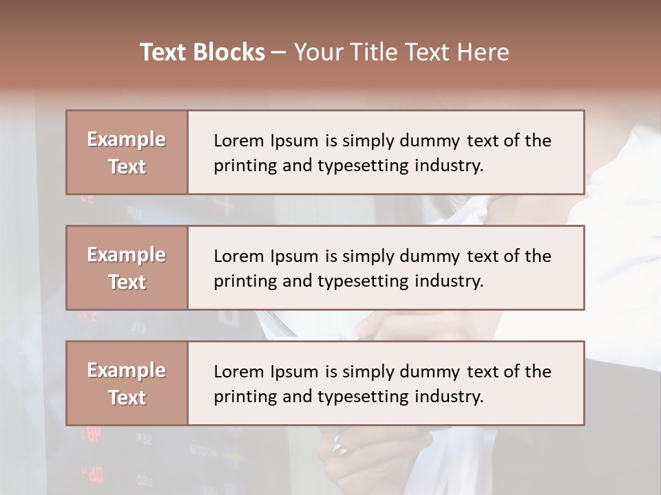 Exchange Future Human PowerPoint Template
