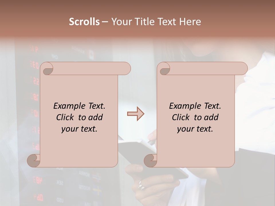 Exchange Future Human PowerPoint Template
