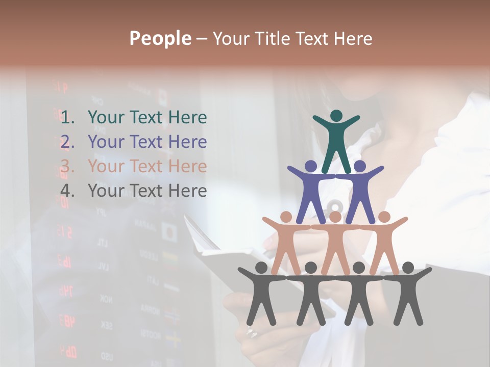 Exchange Future Human PowerPoint Template