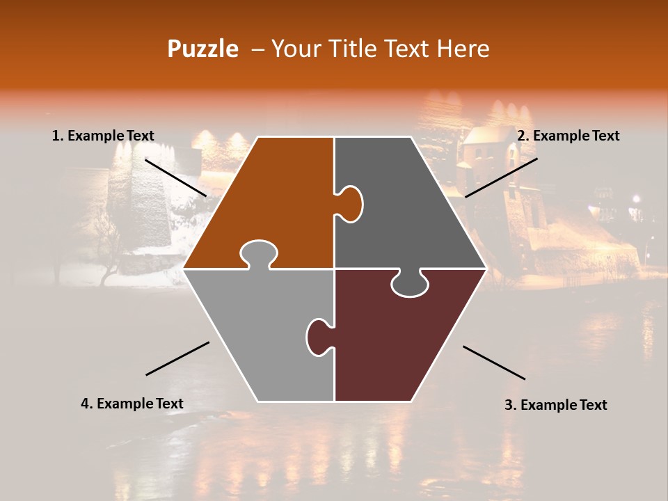 Temple Snow Medieval PowerPoint Template