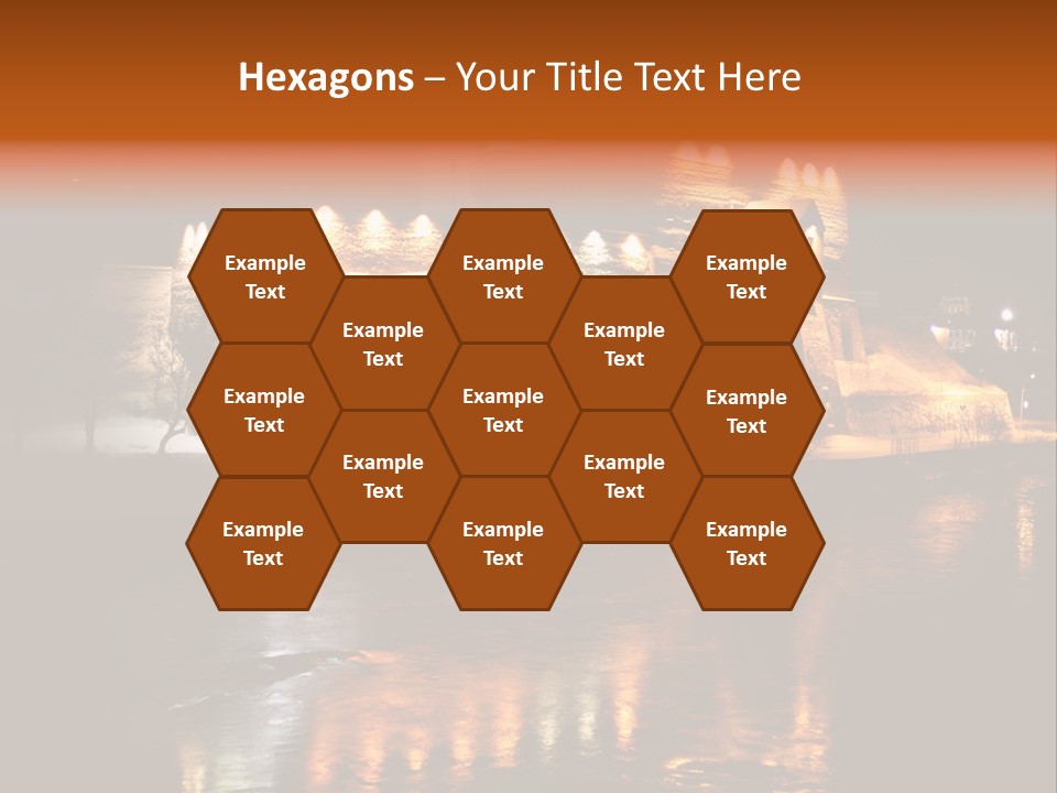 Temple Snow Medieval PowerPoint Template