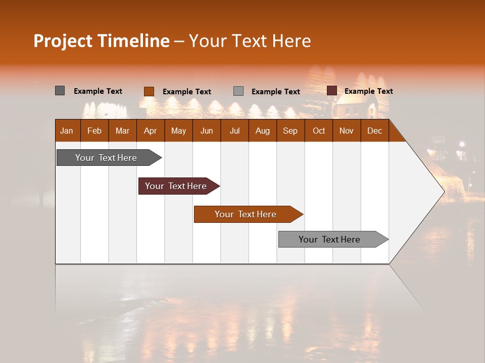 Temple Snow Medieval PowerPoint Template
