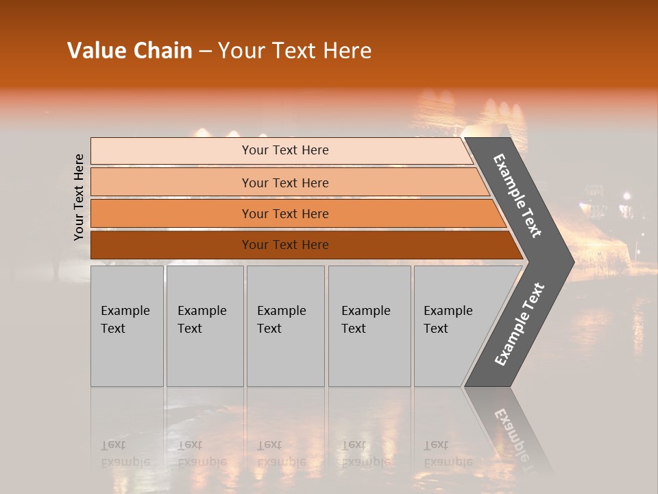 Temple Snow Medieval PowerPoint Template