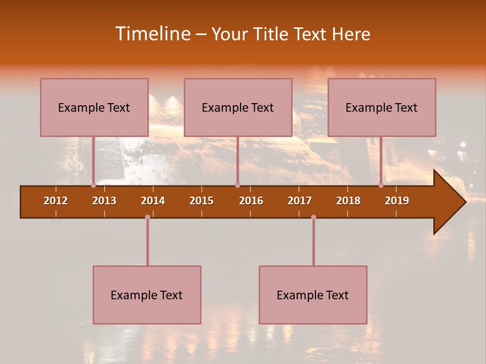 Temple Snow Medieval PowerPoint Template