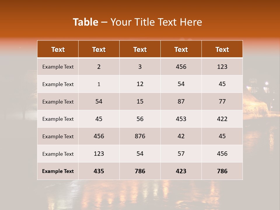 Temple Snow Medieval PowerPoint Template