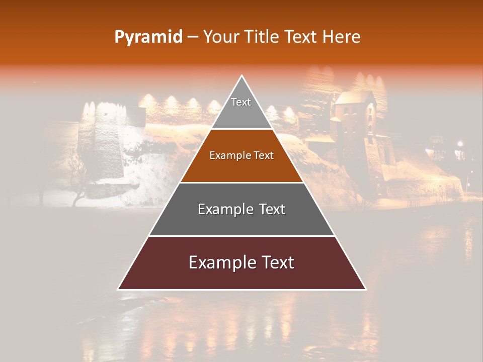 Temple Snow Medieval PowerPoint Template