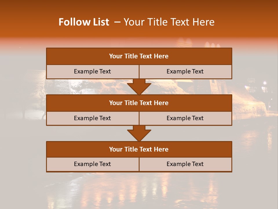 Temple Snow Medieval PowerPoint Template